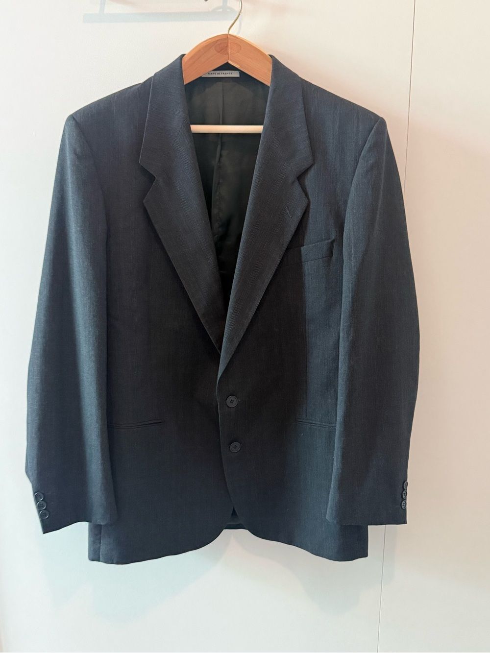 Vintage Yves Saint Laurent YSL Pinstripe Blazer 42R Made in France 42R L